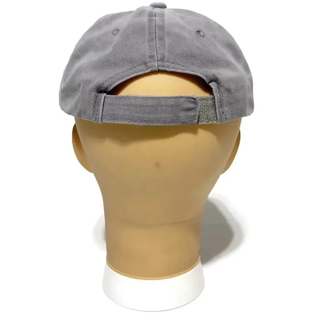 Aruba One Happy Island Ball Cap Grey Adjustable 100% Cotton